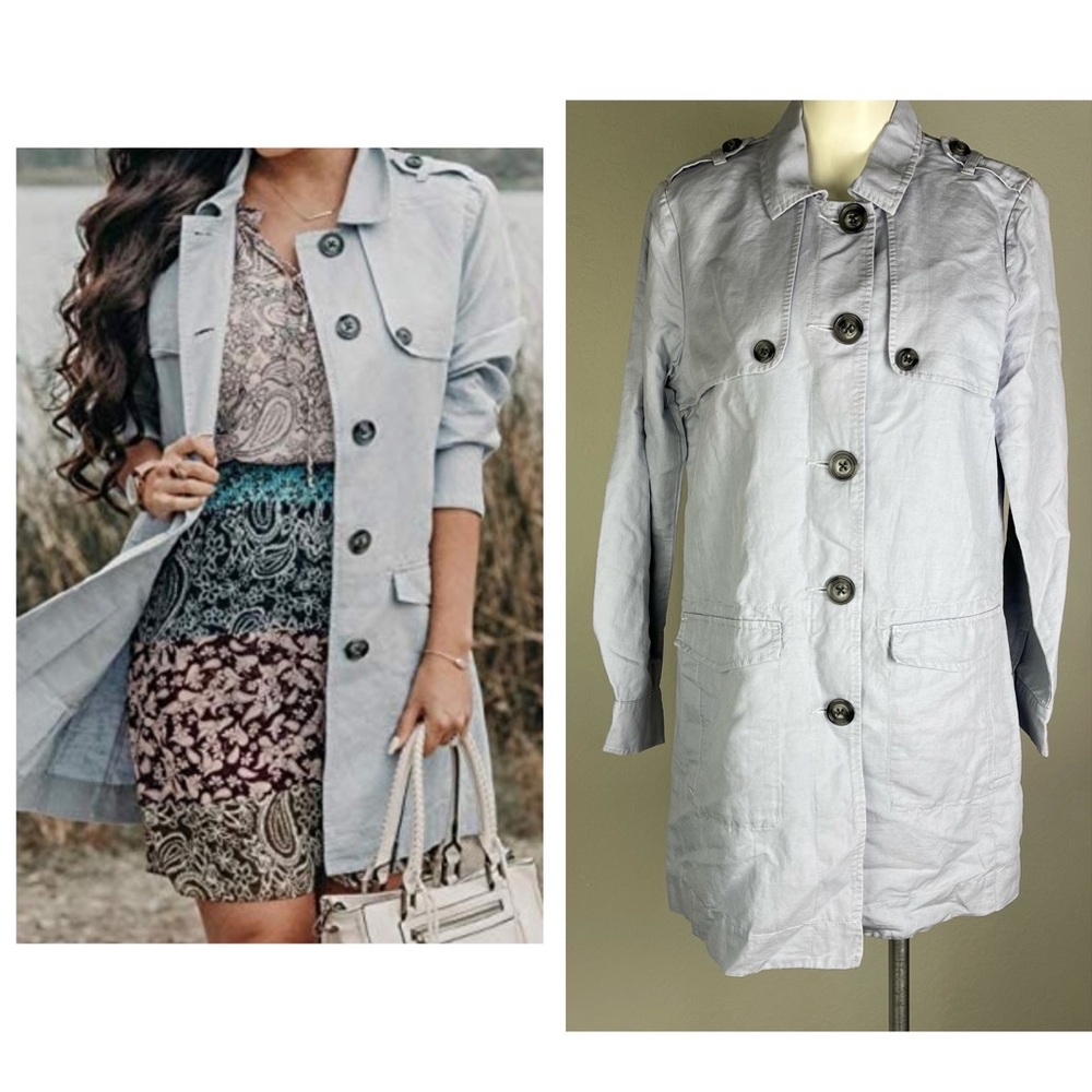 Cabi Tanner Trench Coat Jacket Medium